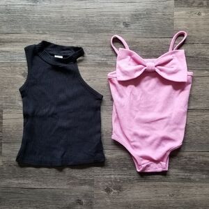 Shein Ribbed Tank Top Shirt Bundle